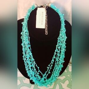Sonoma Aqua Multi-Strand Necklace